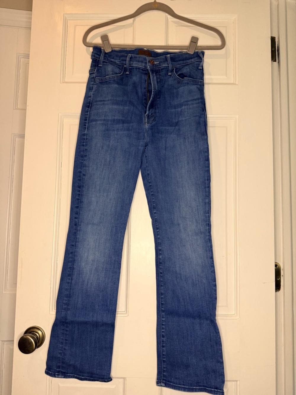MOTHER Light-Medium Blue Denim Jeans - Size 29